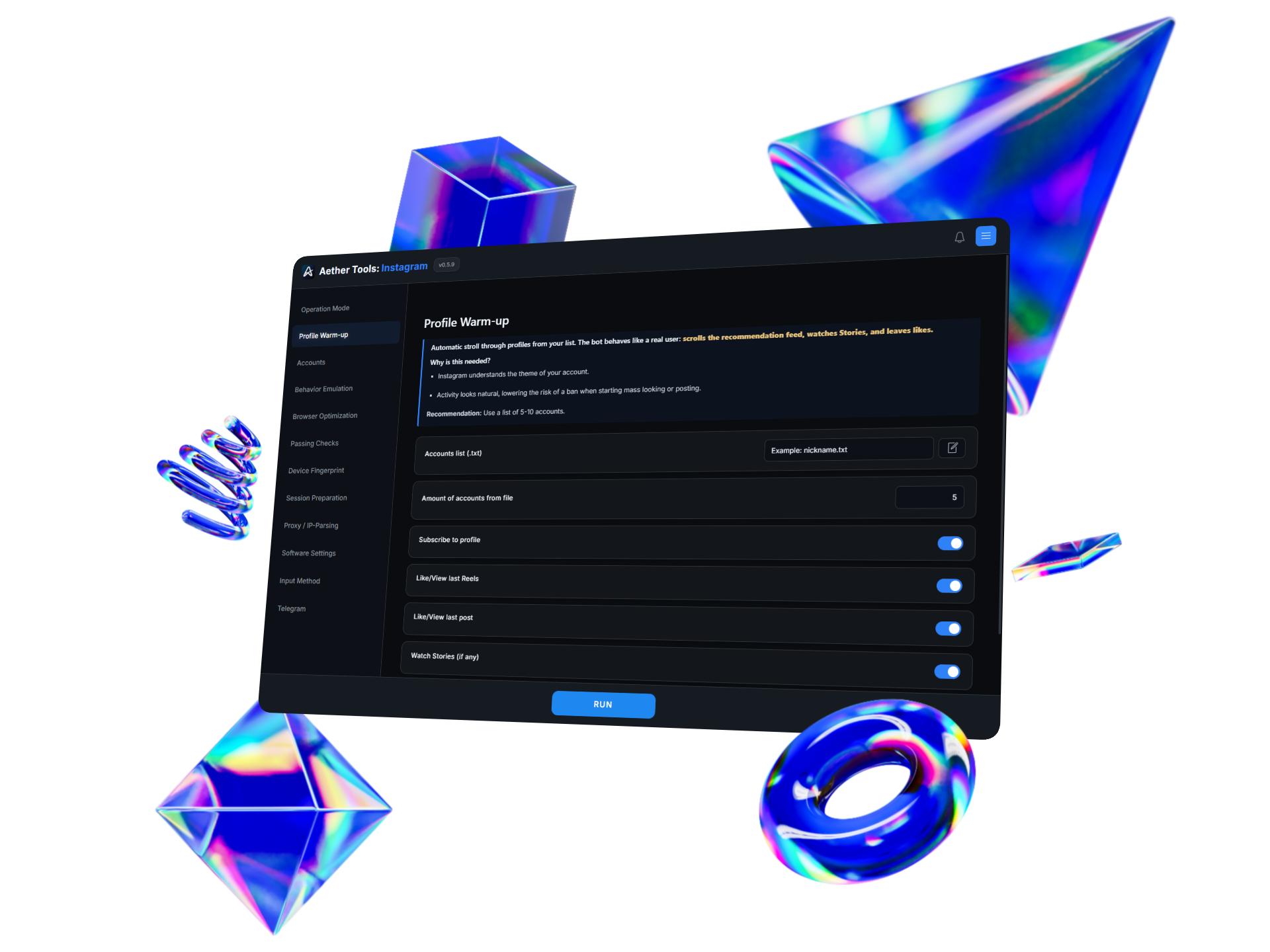 Aether Interface